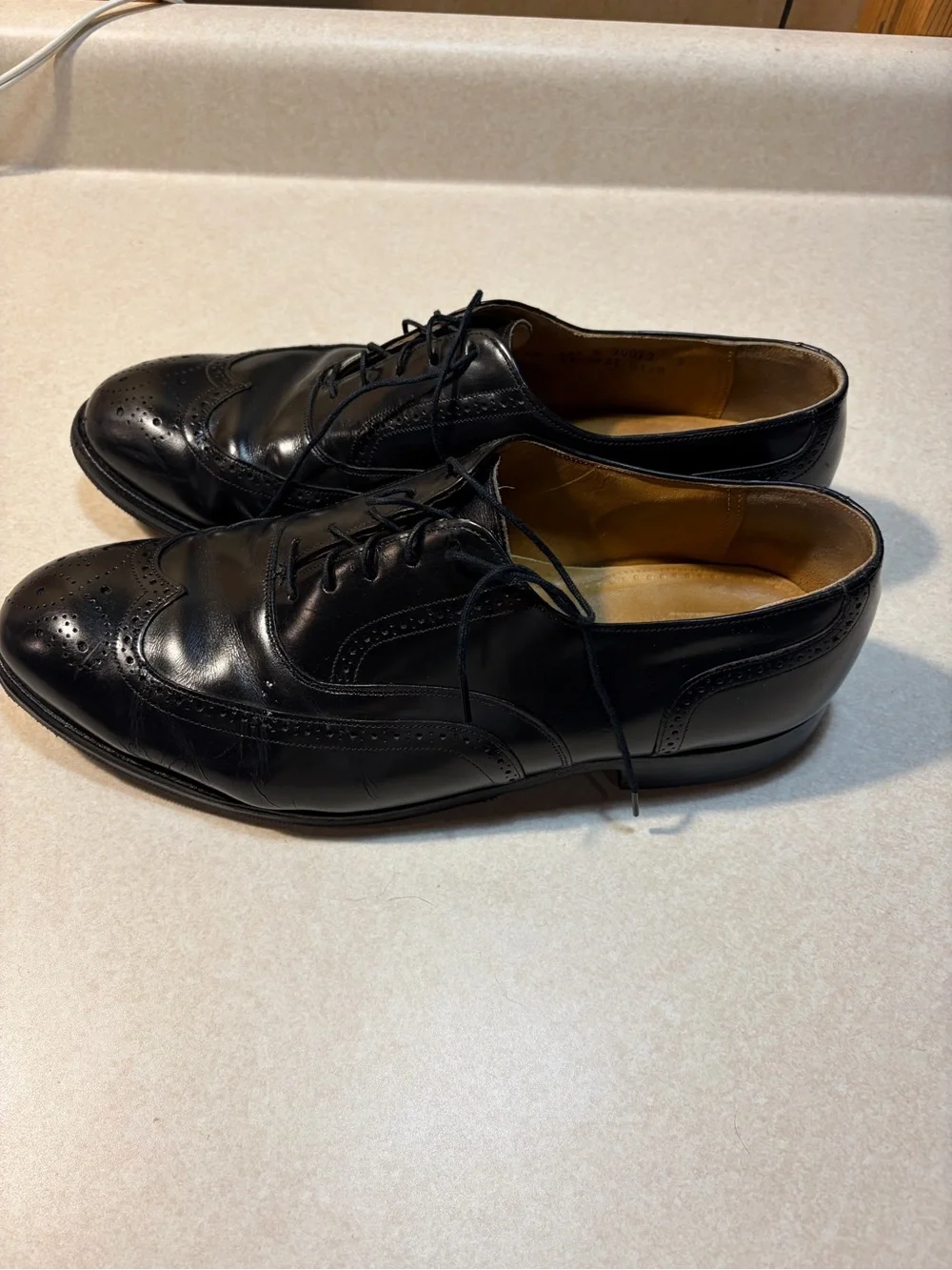 Refurbished Johnston and Murphy wing tips